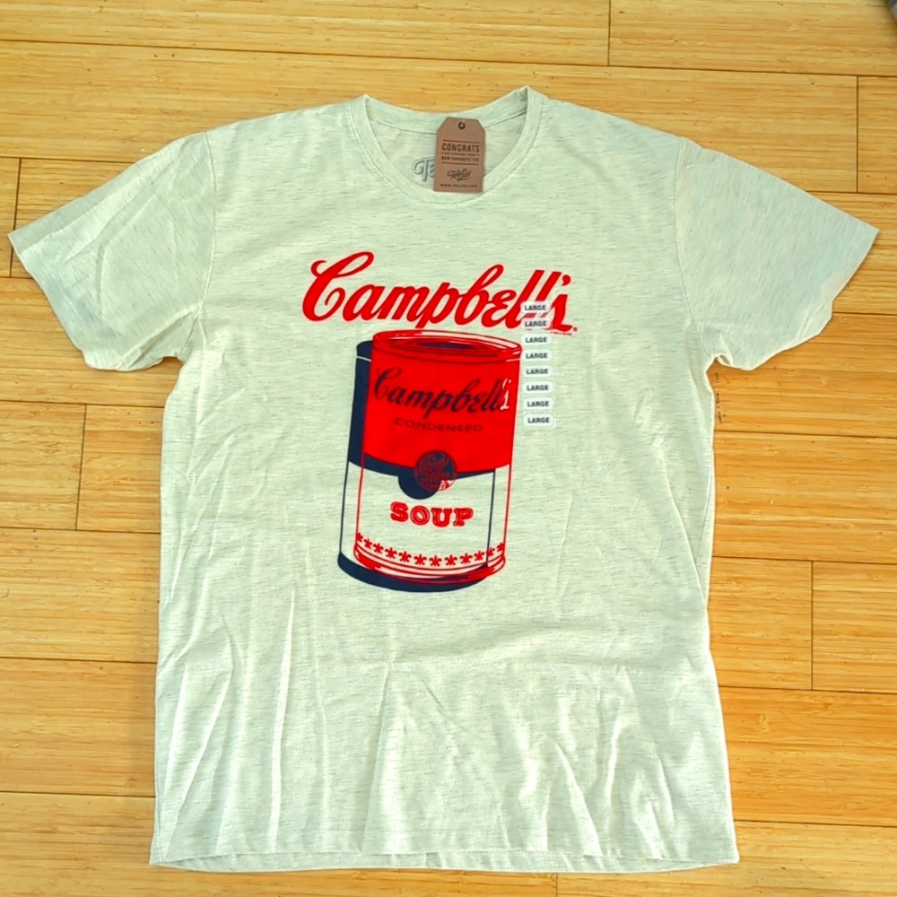 Campbell's soup tshirt